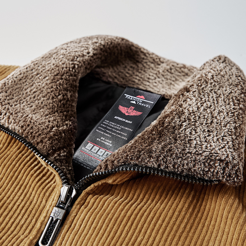 Men's Autumn And Winter Tooling Casual Windbreaker Jacket - Image 5