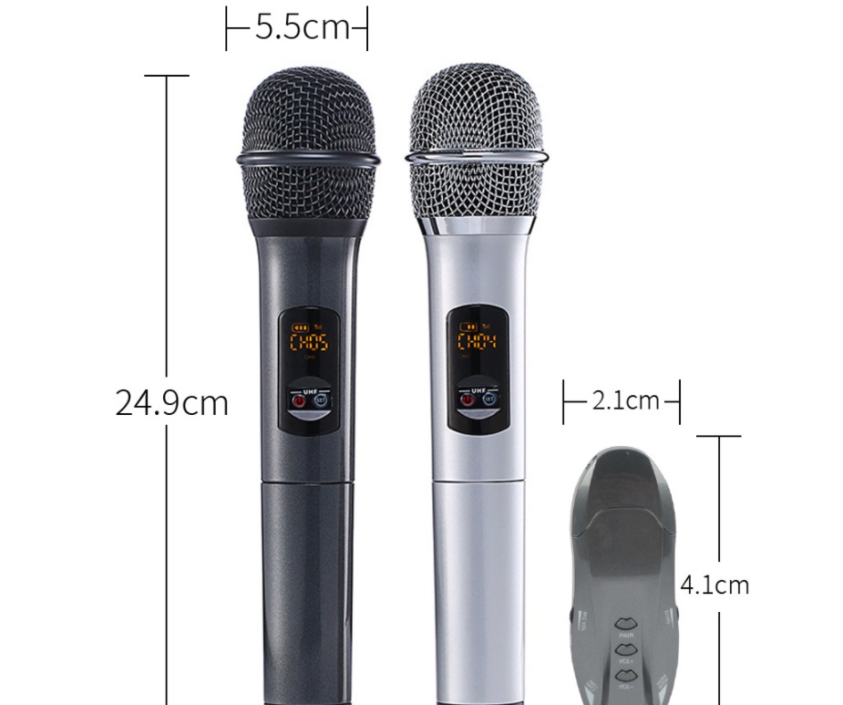 Home Ane For Two Bluetooth K Song Recording Dynamic Wireless Microphone - Image 5