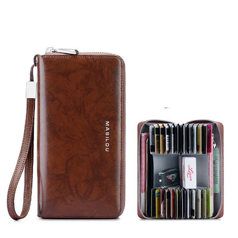 Zipper Card Case Long Large Capacity Multifunctional Wallet - Image 5