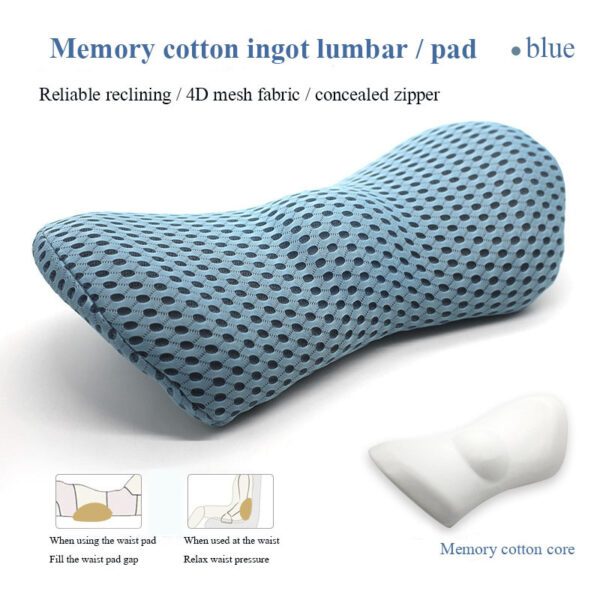 Lumbar Support Pillow For Side Sleepers Pregnancy Relieve Hip Coccyx Sciatica Pain Machine Chair Back Cushion Waist Car Seat - Image 6