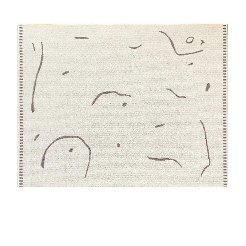 Simple Household Korean Bedroom Bedside Thicker Carpet - Image 2