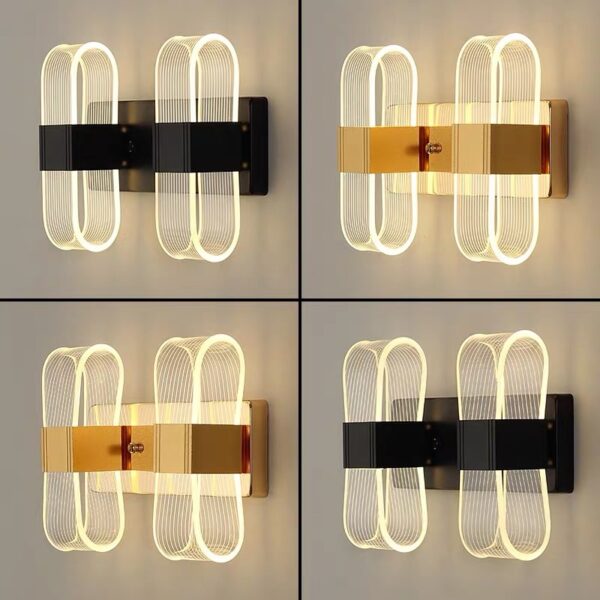 Golden Nordic Style Wall Lamp Lighting Fixture - Image 10