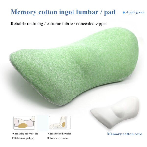 Lumbar Support Pillow For Side Sleepers Pregnancy Relieve Hip Coccyx Sciatica Pain Machine Chair Back Cushion Waist Car Seat - Image 3