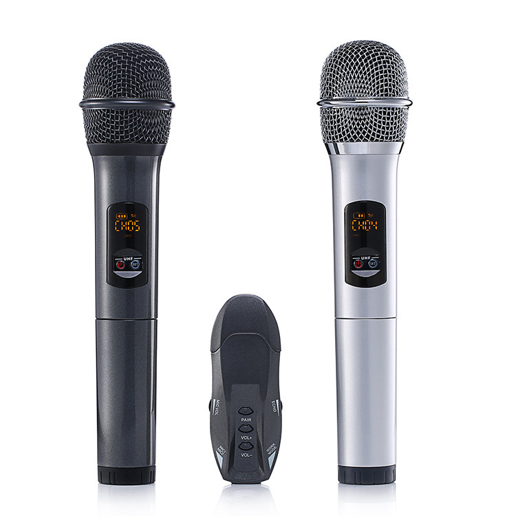 Home Ane For Two Bluetooth K Song Recording Dynamic Wireless Microphone - Image 4