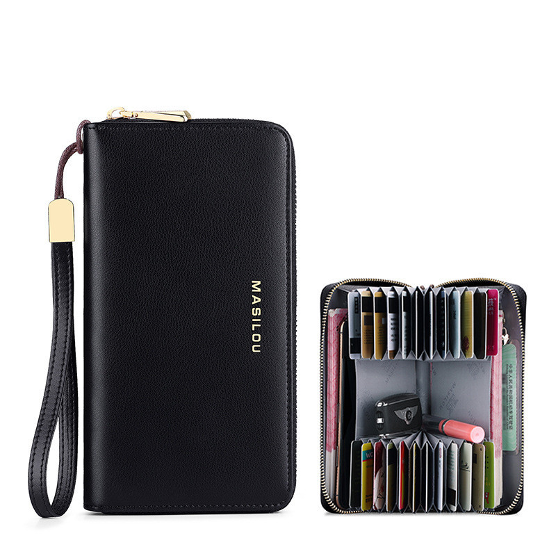 Zipper Card Case Long Large Capacity Multifunctional Wallet - Image 4