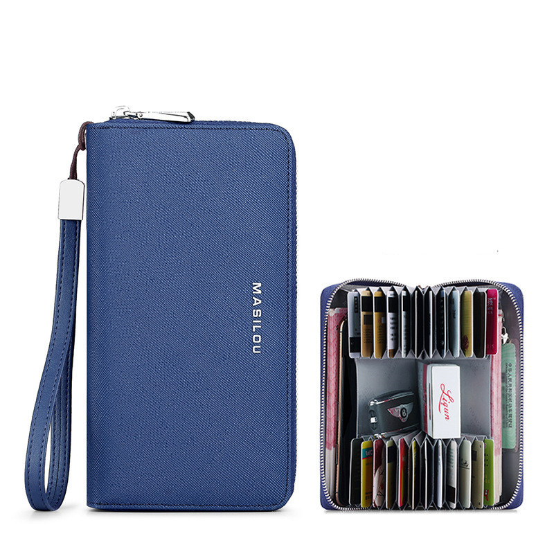 Zipper Card Case Long Large Capacity Multifunctional Wallet - Image 7