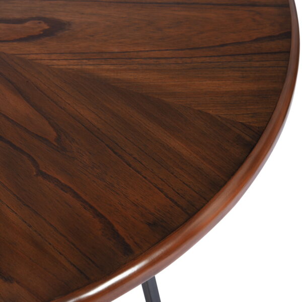 Round Dining Table Mid-Century Dining Room Table Dining Room Furniture - Image 3