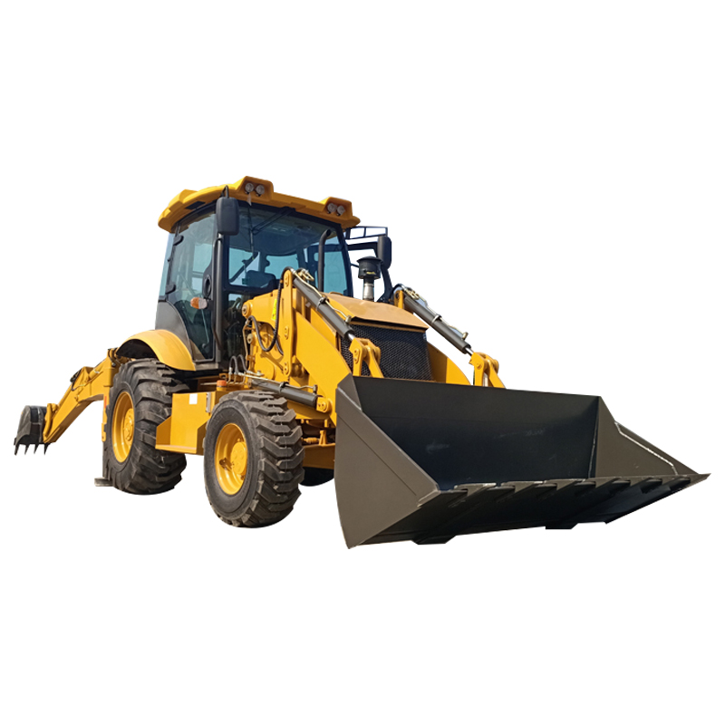 Peru mine field Backhoe Loader Made in China Construction Trenching Machine 7.8 Ton Backhoe Loader For Sale - Image 3
