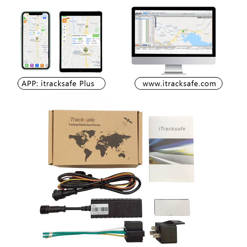 itracksafe drop shipping gps car locate truck locator tracker gps for motorcycle - Image 2