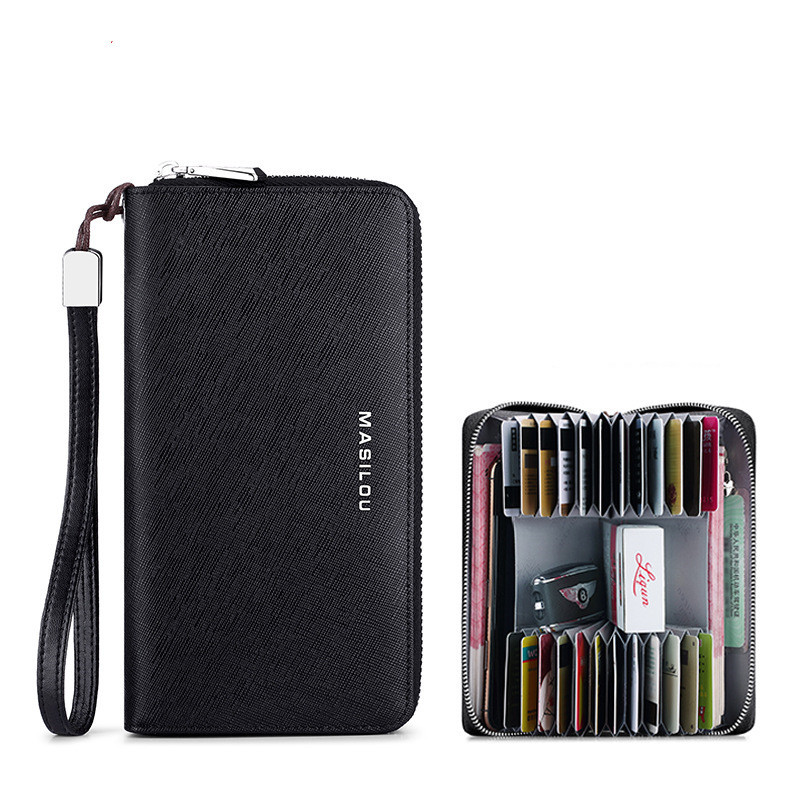 Zipper Card Case Long Large Capacity Multifunctional Wallet - Image 6