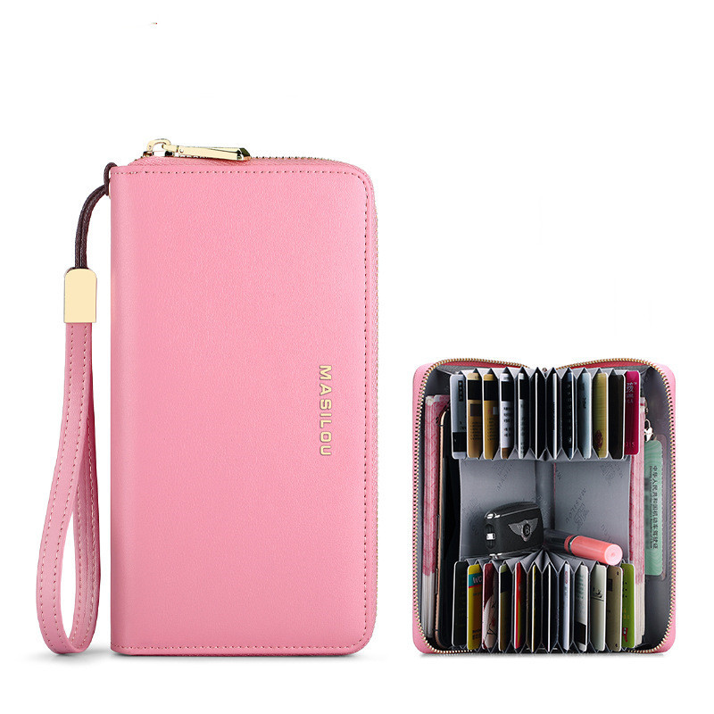 Zipper Card Case Long Large Capacity Multifunctional Wallet - Image 2