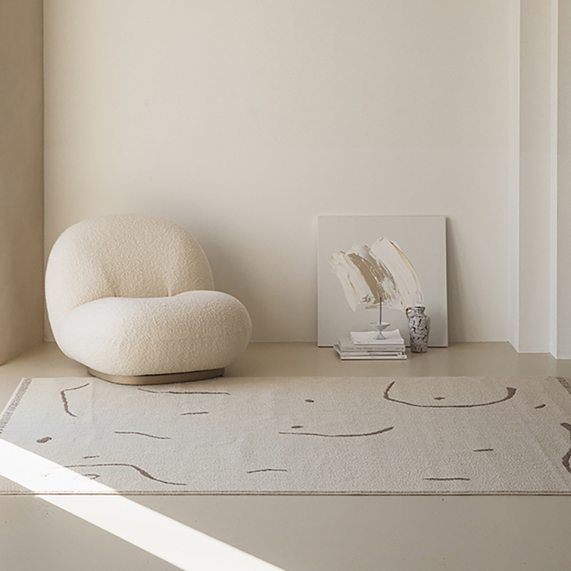 Simple Household Korean Bedroom Bedside Thicker Carpet - Image 5