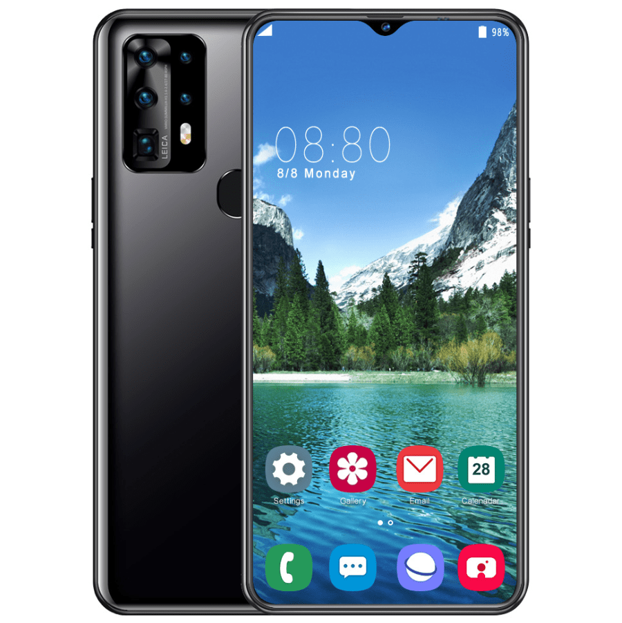 Original version P40Pro mobile Phone for Android 9.1 smart Phone 6.7 inch water screen Mobilephone behind Smart phone - Image 4