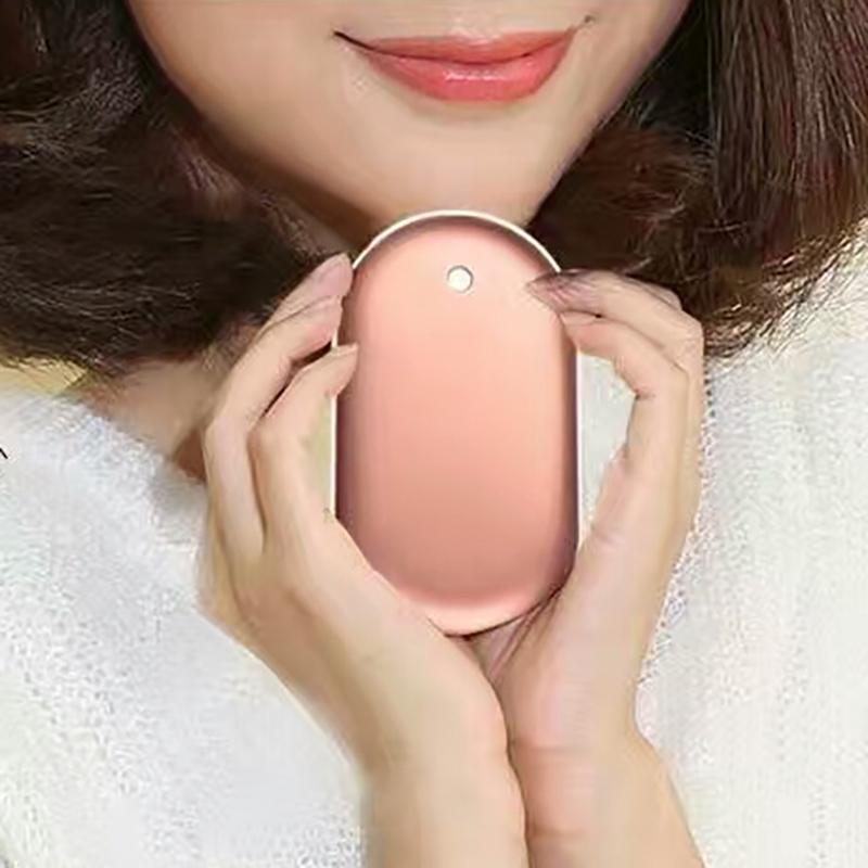 Hand Warmer Reusable Power Bank Electric Portable Heater Gift Mobile USB Rechargeable Hand Warmer for Women & Men - Image 5