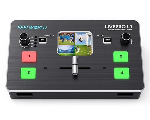 FEELWORLD Living Stream LIVEPRO L1 Multi-Format video mixer HDMI Video Switcher for live broadcast system virtual studio - Image 6