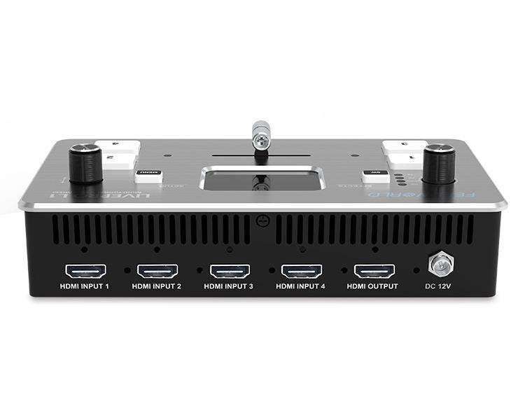 FEELWORLD Living Stream LIVEPRO L1 Multi-Format video mixer HDMI Video Switcher for live broadcast system virtual studio