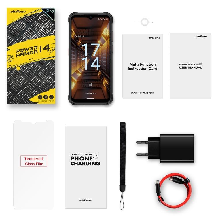 Ulefone Power Armor 14 Pro Rugged Phone 10000mAh Android 12 Waterproof Smartphone 128GB 5G WirelessCharging NFC Global - Image 4