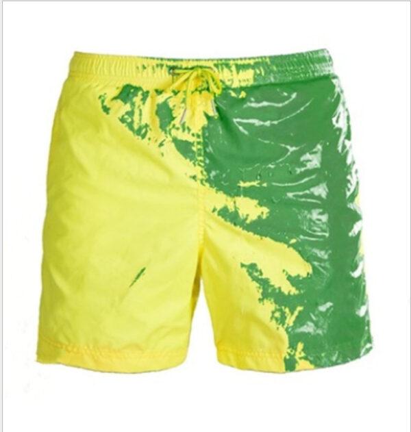 Magical Change Color Beach Shorts Summer Men Swimming Trunks Swimwear Swimsuit Quick Dry bathing shorts Beach Pant - Image 3