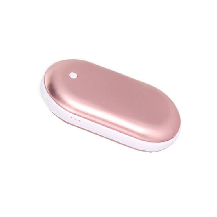 Hand Warmer Reusable Power Bank Electric Portable Heater Gift Mobile USB Rechargeable Hand Warmer for Women & Men
