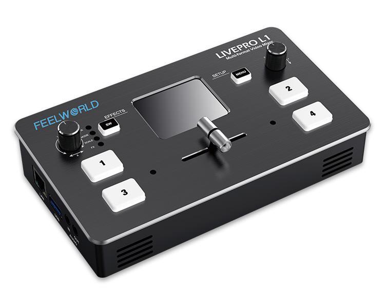 FEELWORLD Living Stream LIVEPRO L1 Multi-Format video mixer HDMI Video Switcher for live broadcast system virtual studio - Image 2