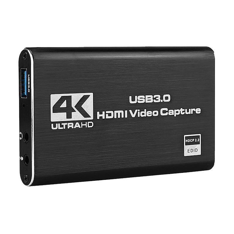 Supply 4K Video Capture USB 3.0 Video Grabber Record Box for PS4 HDTV Game CamcorderCamera Recording Live Streaming - Image 2