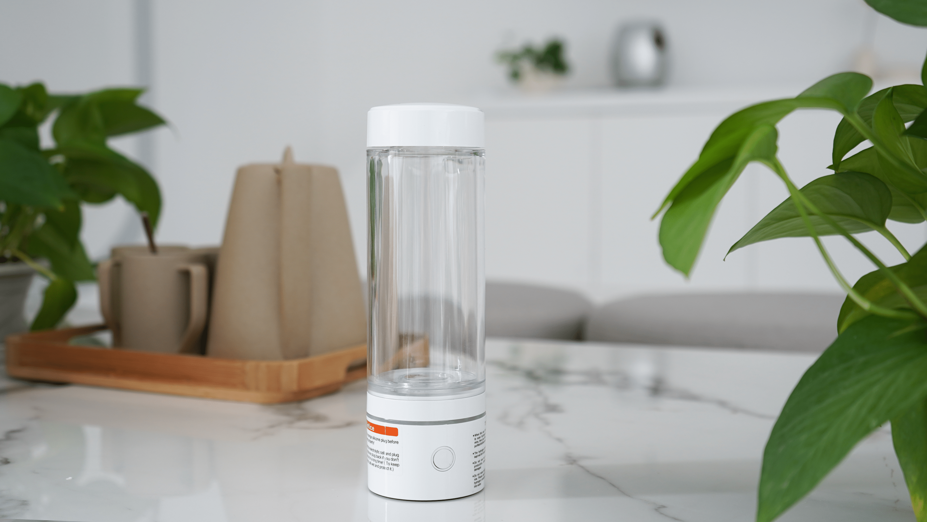 SPE PEM gas generation equipment breathing machine 300ml hydrogen inhalation Water Bottle Cup - Image 2