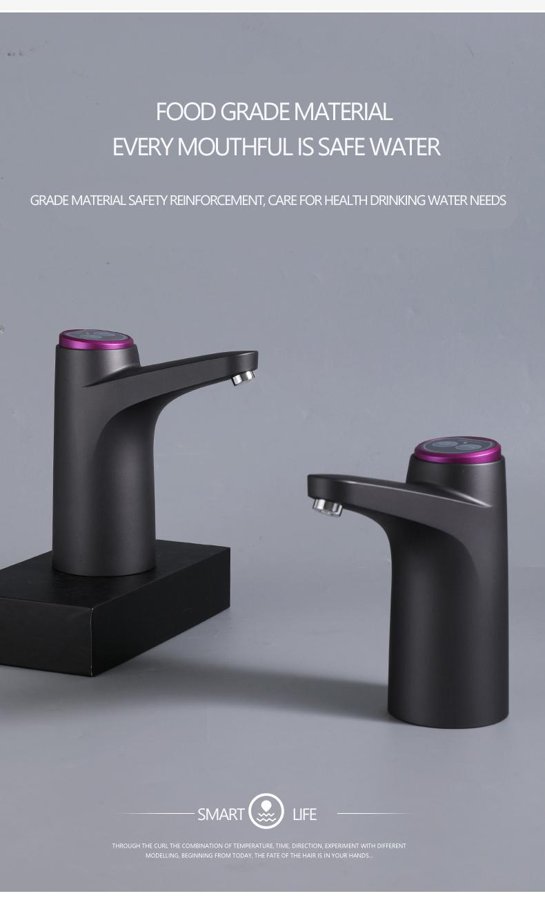 Tap Touch Children Lock Water Bottle Pump with USB water dispenser - Image 2